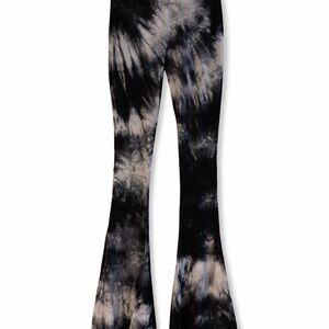 Italian soft viscose Tie-Dye Boot Cut Flare Pants viscose Y2K